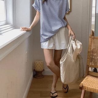 Able Elastic Waist Shorts