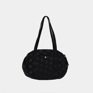 Binoel Dot Pattern Nylon Shoulder Bag