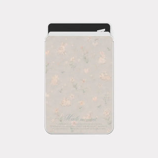 Classic Rabbit MagSafe Card Transparent Wallet Pocket Case