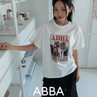 Ava Printed Oversized Boxy T-shirt