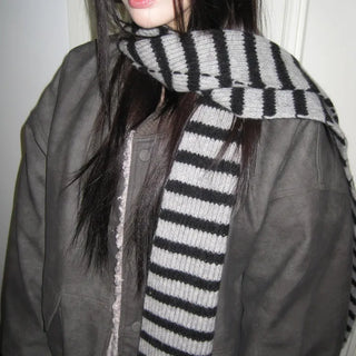 Wool Striped Scarf