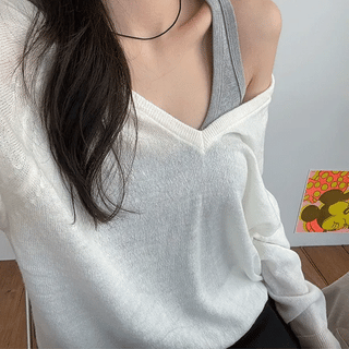 Margo Halter Ribbed Sleeveless