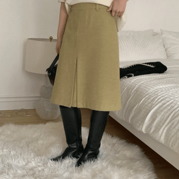 Sony Wool Midi Skirt