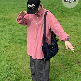 Ningpo Colored Plain Overshirt