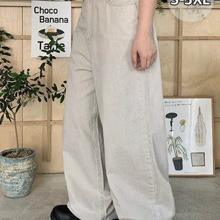 Rickyah Summer Wide Washed Cotton Pants