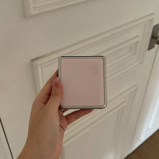[mm] blossom Plain Galaxy MagSafe Zflip Fold 8 Silver Bumper Phone Case