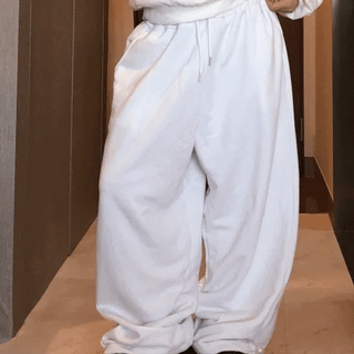 BASIC Low-rise Tracksuit Pants