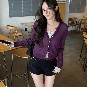 Mijel Summer Round Cardigan