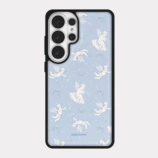 romantic cupid iPhone 18 Pro Galaxy MagSafe Black Bumper Case