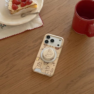 i like cat iPhone MagSafe Grip Talk Holder Epoxy