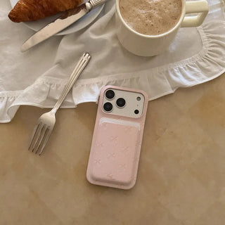 Sugar Ribbon MagSafe Card Slot Wallet Pocket Case