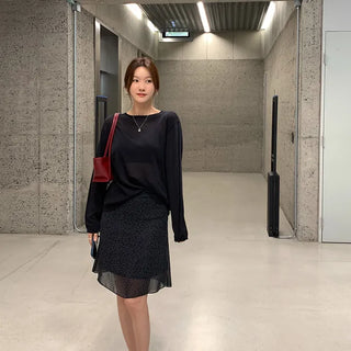 Shadow Leopard Skirt