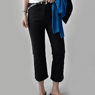 O'Hara NonFaded Raw Stretch Capri Denim