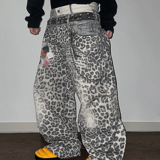 fur side cross pants