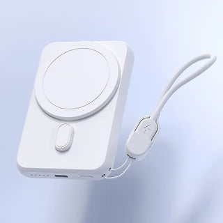 Wonder Day MagSafe iPhone Galaxy Power Bank 5000mAh Mini Travel Portable Wireless Charger