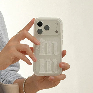 [mm] Rosy Lace iPhone 17 Pro Clear Translucent Jelly Case