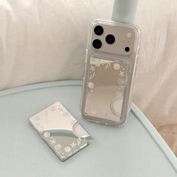 frame drawing shells design [MagSafe Mirror Card Wallet]