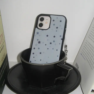 Veil Blossom Non-fading MagSafe Glass Silver Bumper Spring New Arrival Case