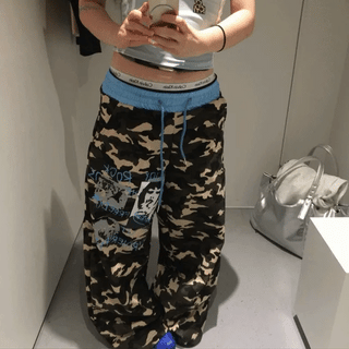 Damagochi Graphic Pants