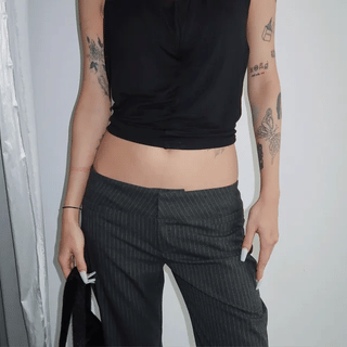 HALTER BALLOON TOP