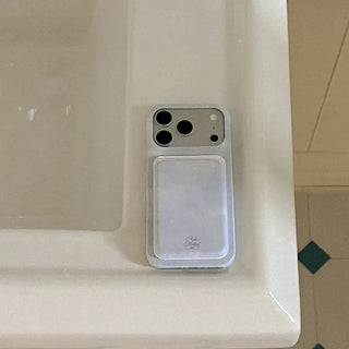 [SET] Mellow Texture MagSafe Hard Phone Case + MagSafe Card Slot