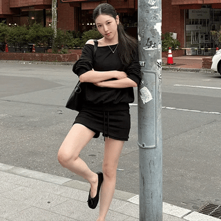 Crew short skirt pants
