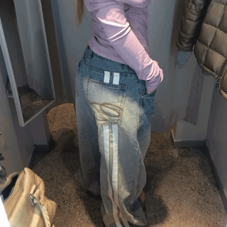 Hip lettering Carpenter Pants