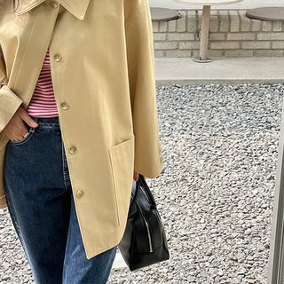 Tez Half Trench Coat