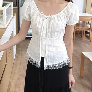 Lila Two-Way Lace Short Sleeve