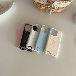 Pastel Terrazzo Pattern MagSafe Card Phone Case for iPhone 16 Pro Hard