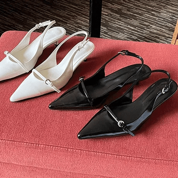 Buckle Stiletto Slingback