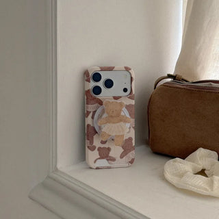 dear teddy iPhone MagSafe Grip Talk Holder Acrylic
