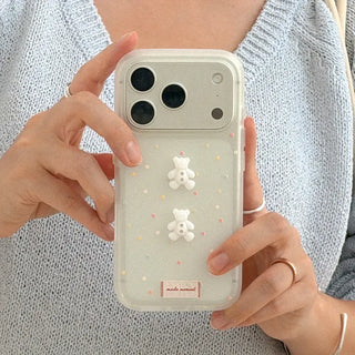 Sugar Confetti iPhone 17 Pro Case Clear Translucent Jelly Parts