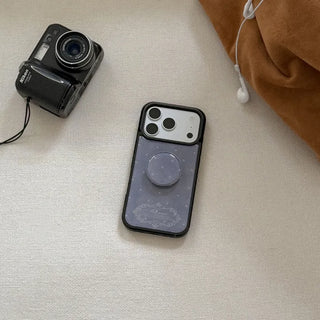 [SET] Midnight Dot Black Bumper Case + Epoxy Talk (MagSafe Select)