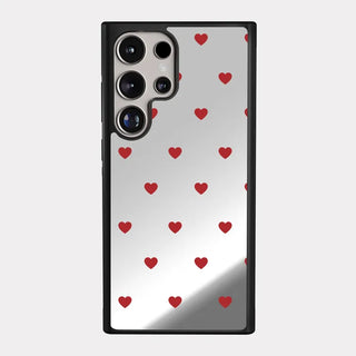 Basic Heart iPhone 16 Pro Mirror Bumper Case