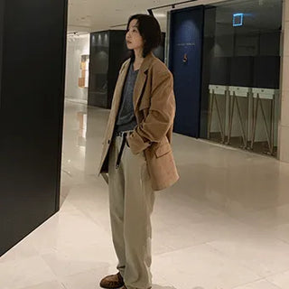 Cinew Bio Oxford Cotton Wide Pants