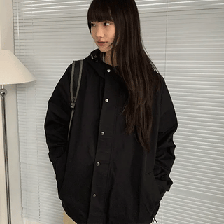 Karan Color Block Hooded Field Jumper