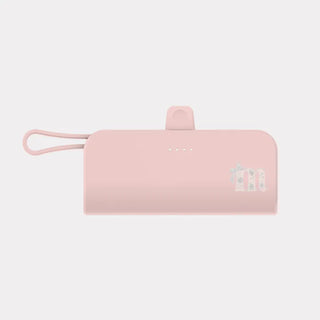 [mm] Rosy Lace Docking Power Bank for iPhone and Galaxy Mini 5000mAh