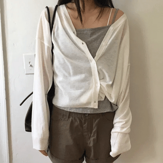 Summer Leaden Wrap Cardigan (4 colors)