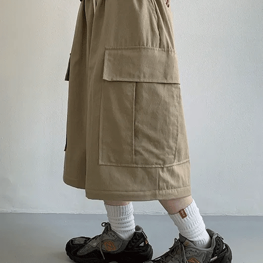 Pifumi Bermuda & Wide Cargo Pants