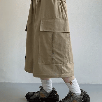 Pifumi Bermuda & Wide Cargo Pants
