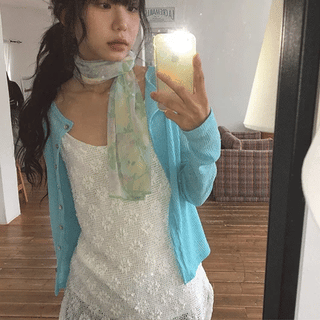 Macy's Summer See-through Ribbed Slim Fit Cardigan