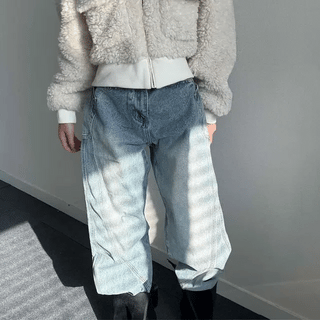Washing stitch pants