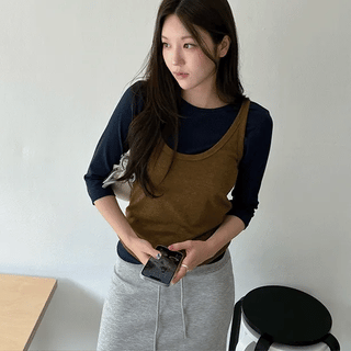 Lind 3/4 Round Tee