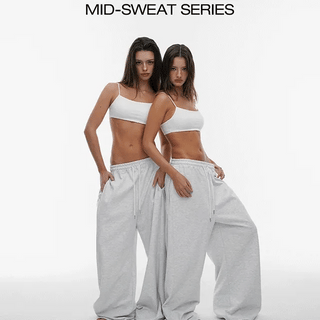 BASIC Low-rise Tracksuit Pants