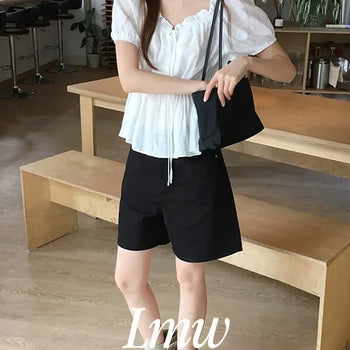Rosie Frill Shirring Two-way Blouse