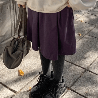 Momalo Pintuck Banding Midi Skirt