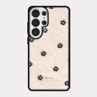 Noir Bloom iPhone 18 Pro Galaxy Epoxy Black Bumper Case