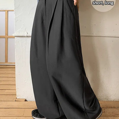 Manno Pintuck Wide Slacks