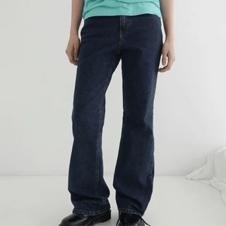 Pintour Slim Bootcut Denim Pants